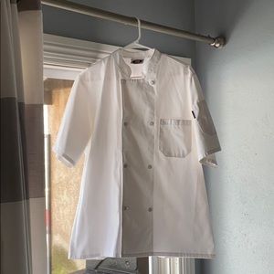 White unisex chef coats